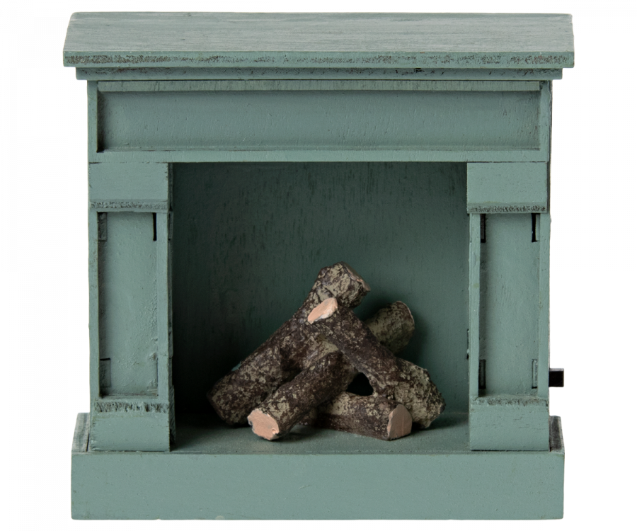 Chimenea en miniatura - Azul vintage MAILEG