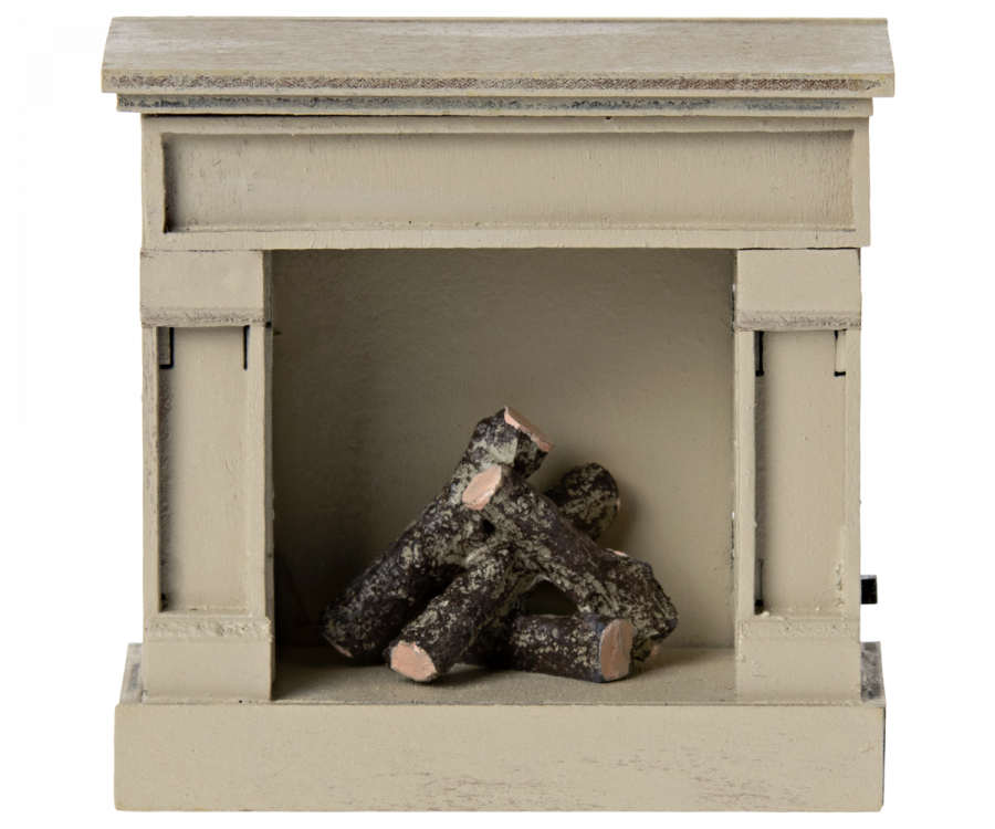 Chimenea en miniatura - Blanco roto MAILEG