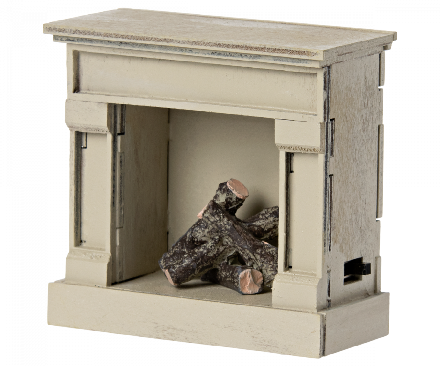 Chimenea en miniatura - Blanco roto MAILEG
