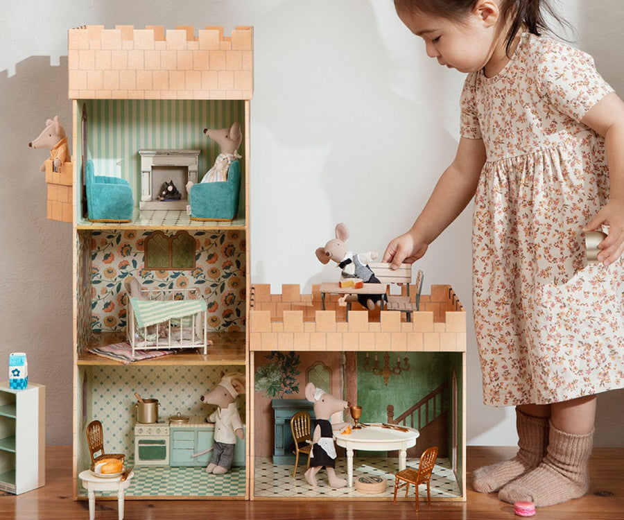 Chimenea en miniatura - Blanco roto MAILEG