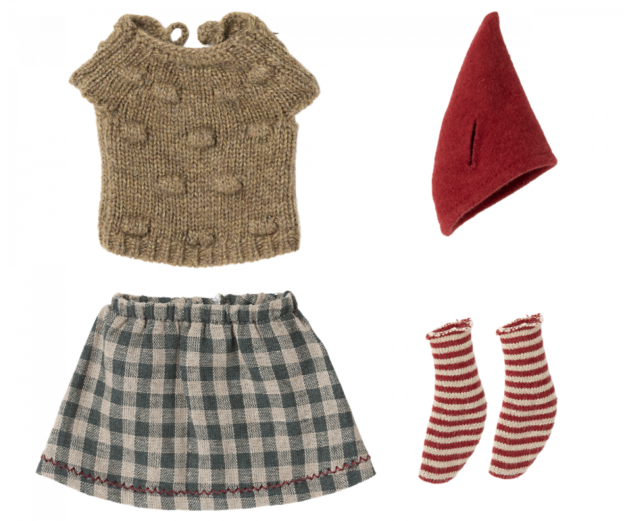 Ropa de navidad, Ratón mediano MAILEG