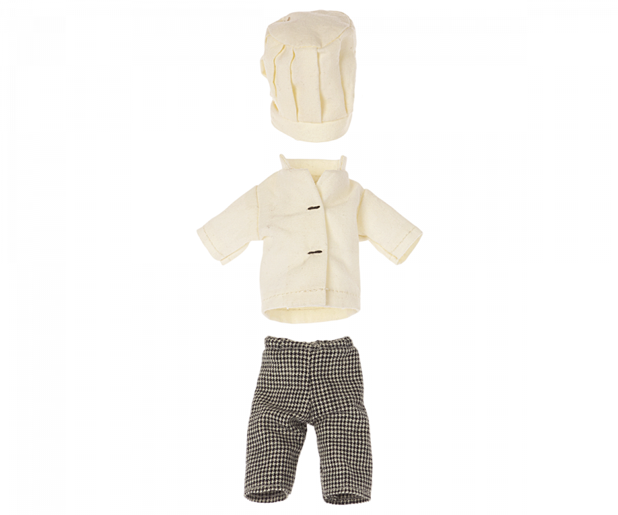 Ropa de cocinero para ratón MAILEG
