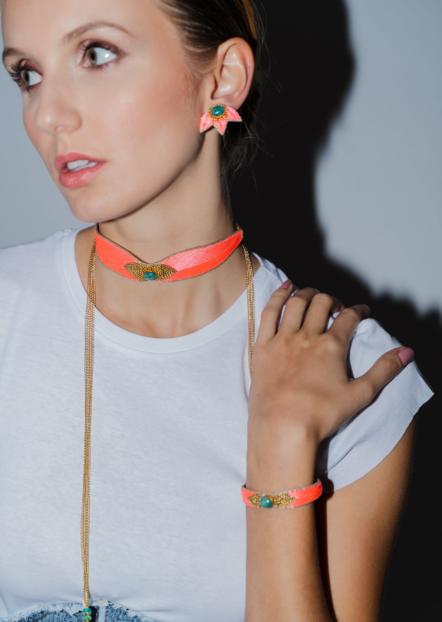 CHOKER BRAYANA MELÓN | NAHUA