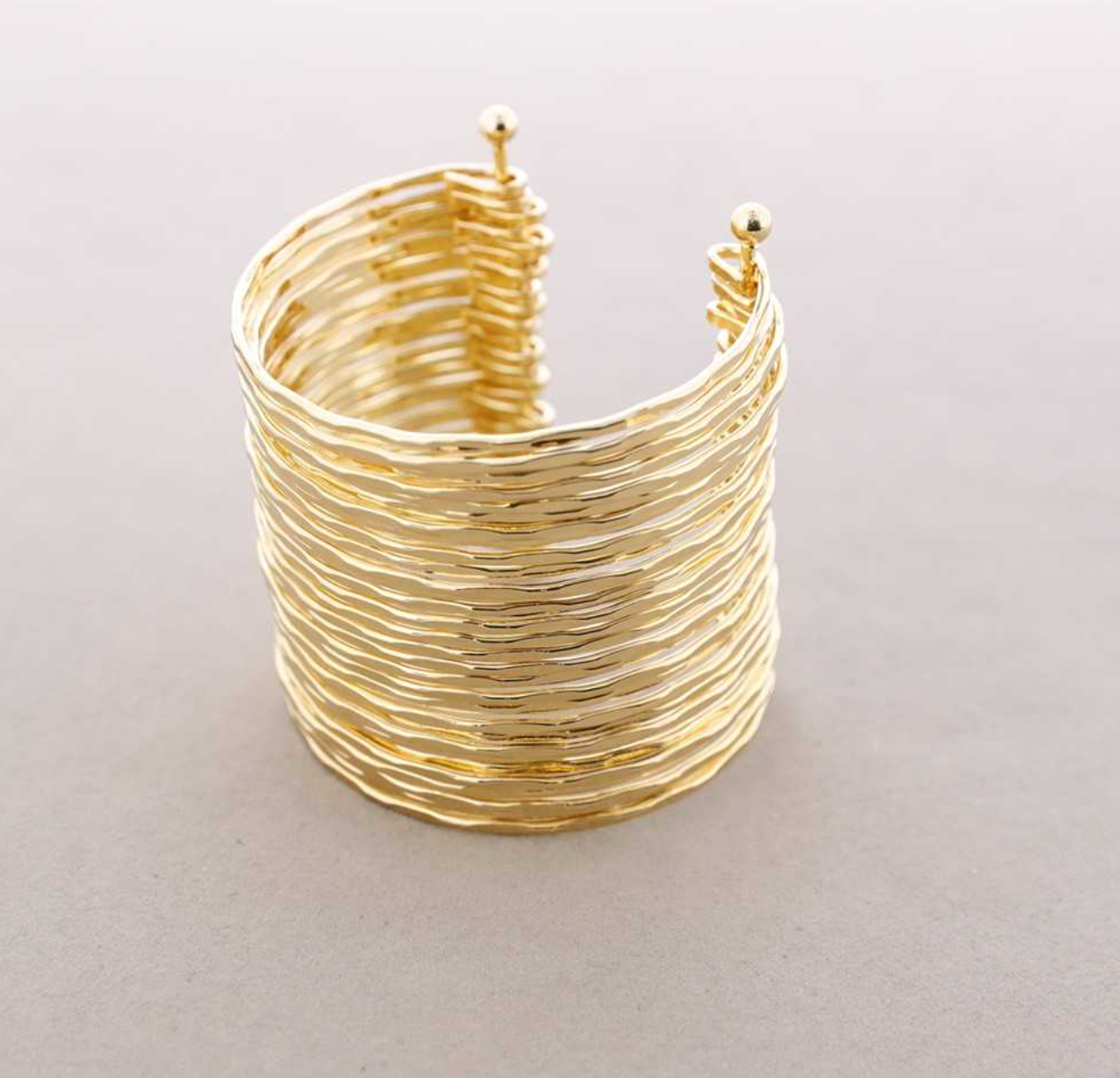 Brazalete multi pulseras , oro