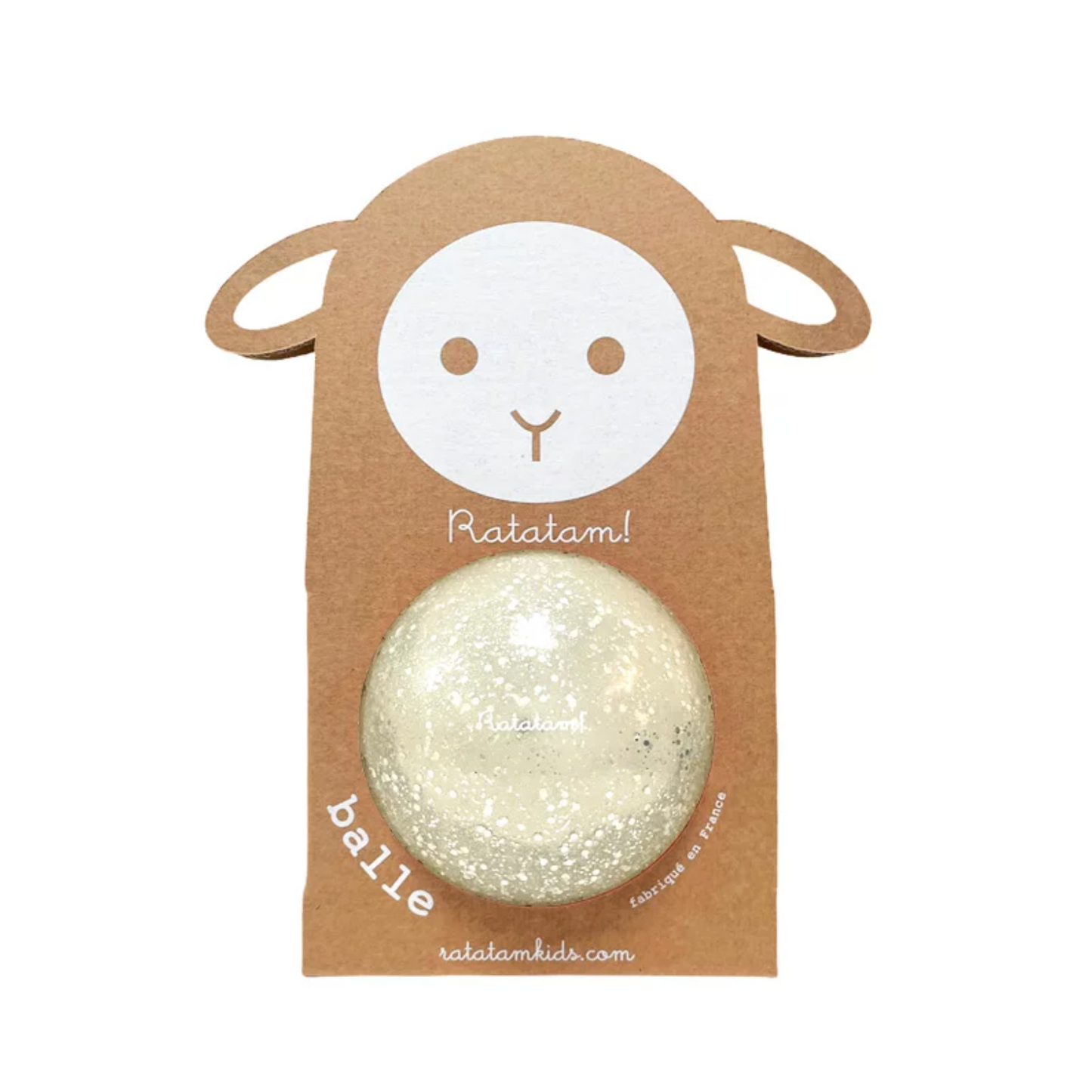 RATATAM Globo burbuja oveja 10 cm – Plata