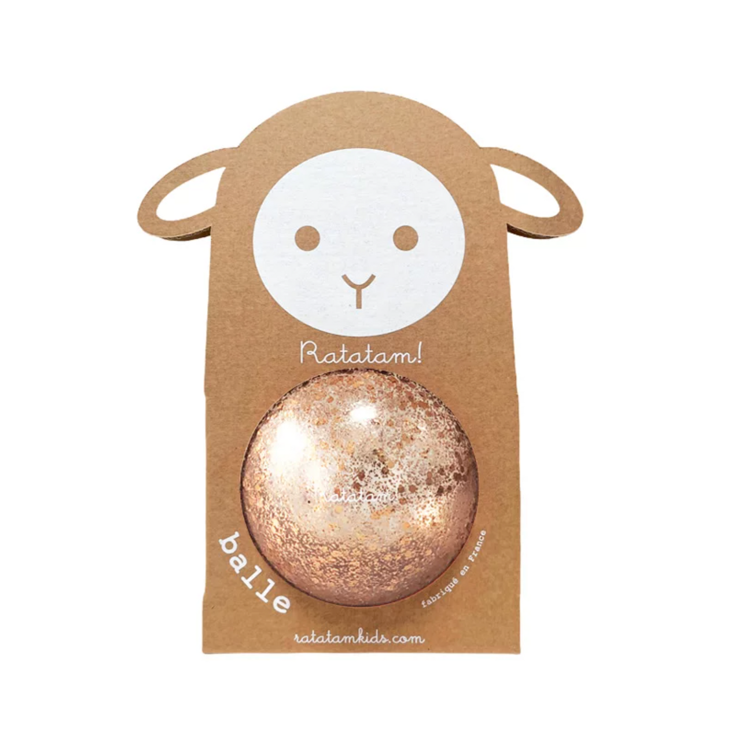 RATATAM Globo burbuja oveja 10 cm – Cobre