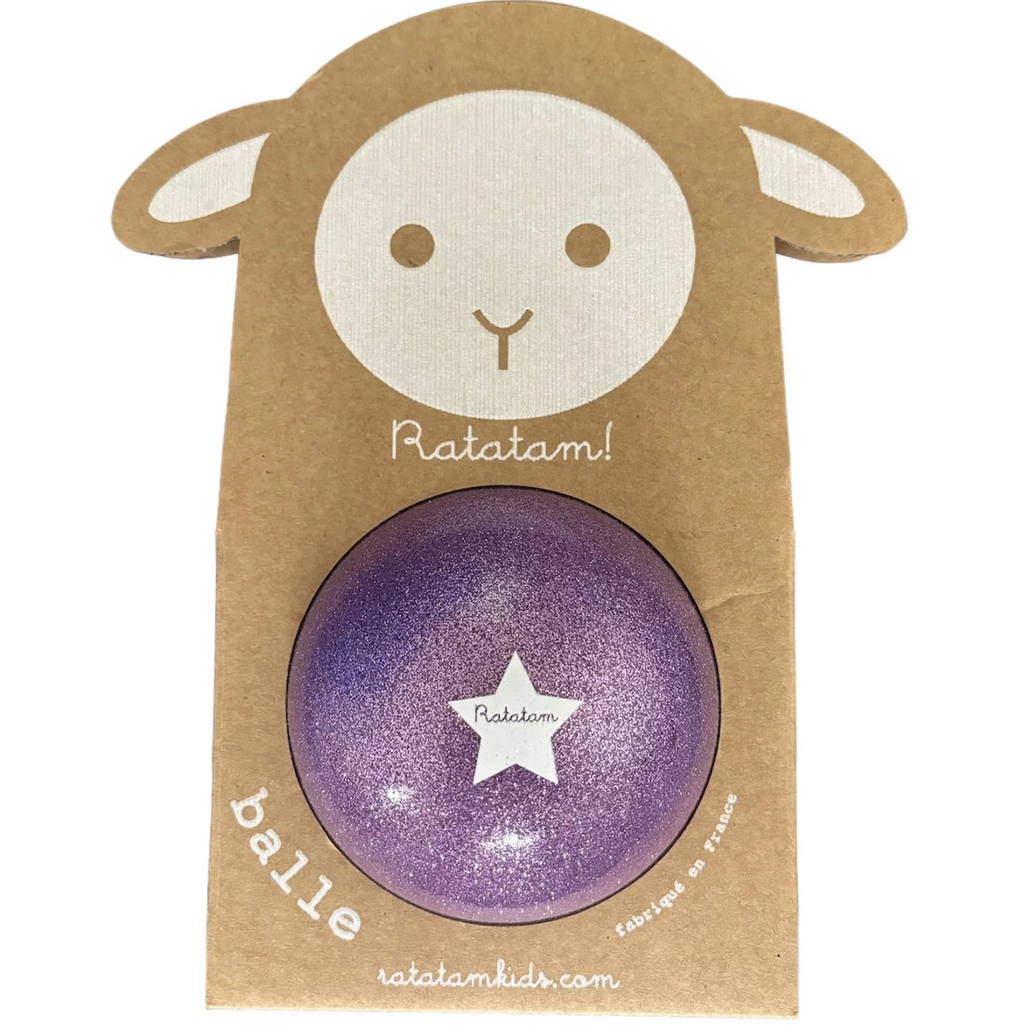 RATATAM Globo oveja verano 10 cm – Morado