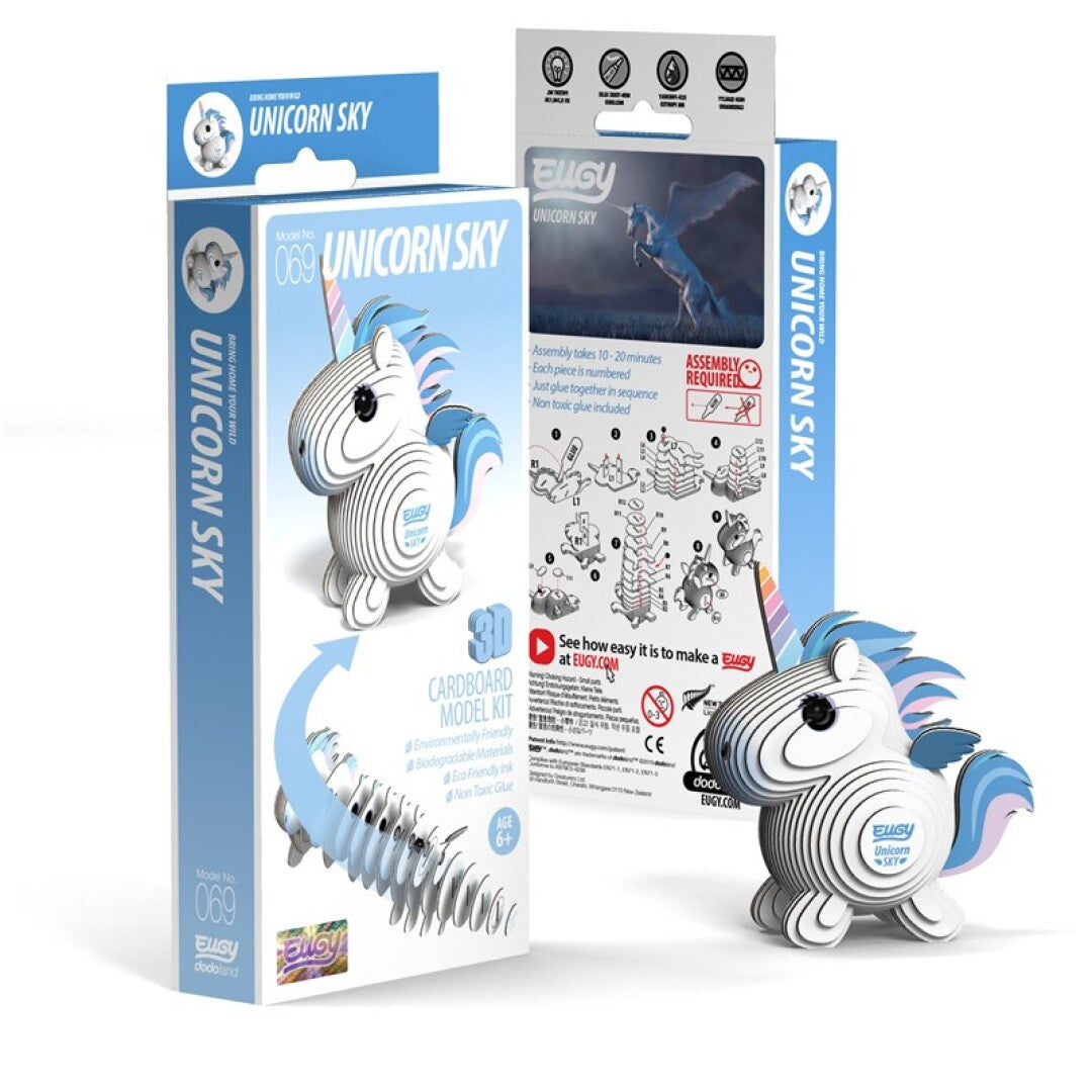 Eugy Unicornio Celeste Nuevo