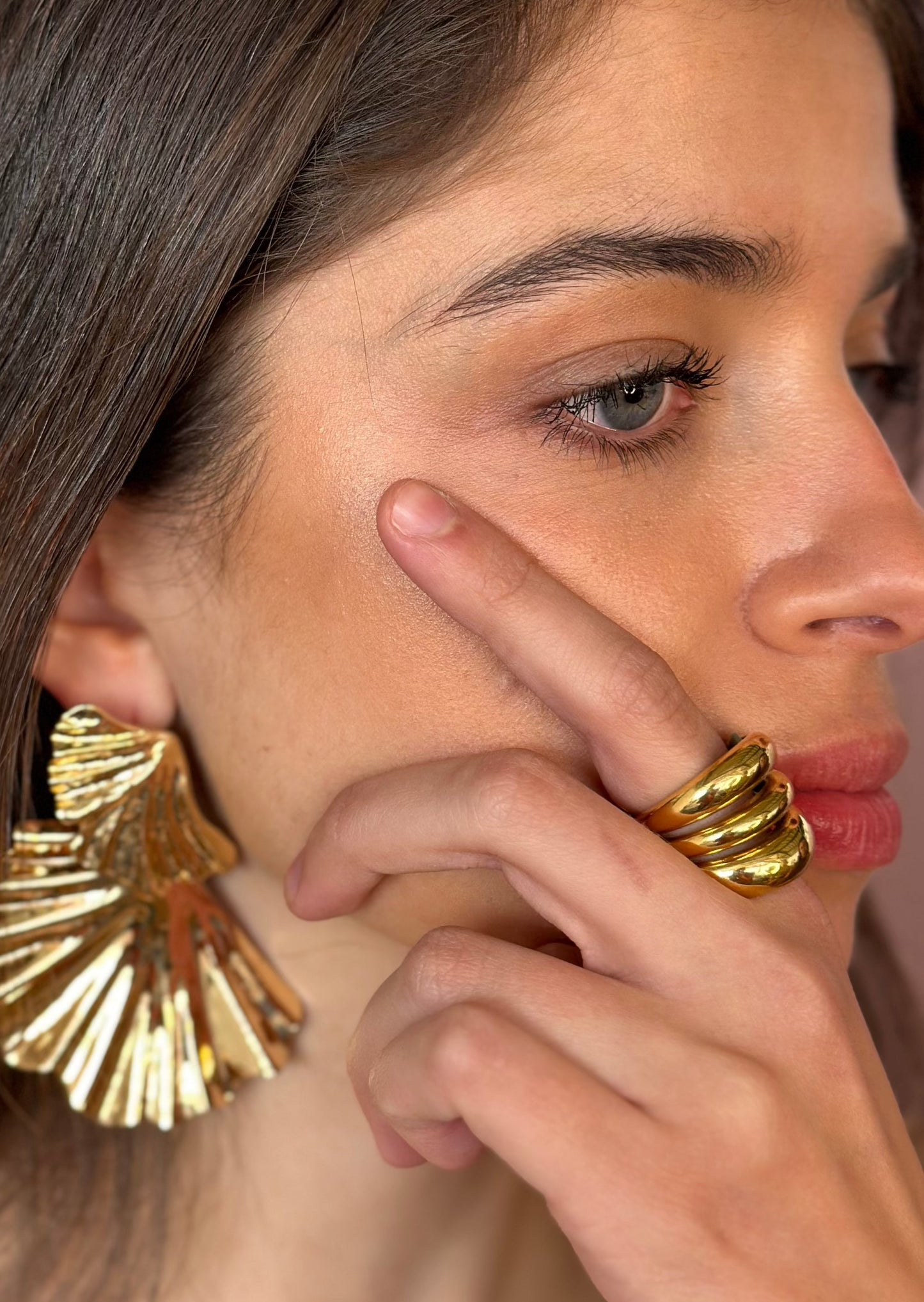 ANILLO TRIPLE ı ORO