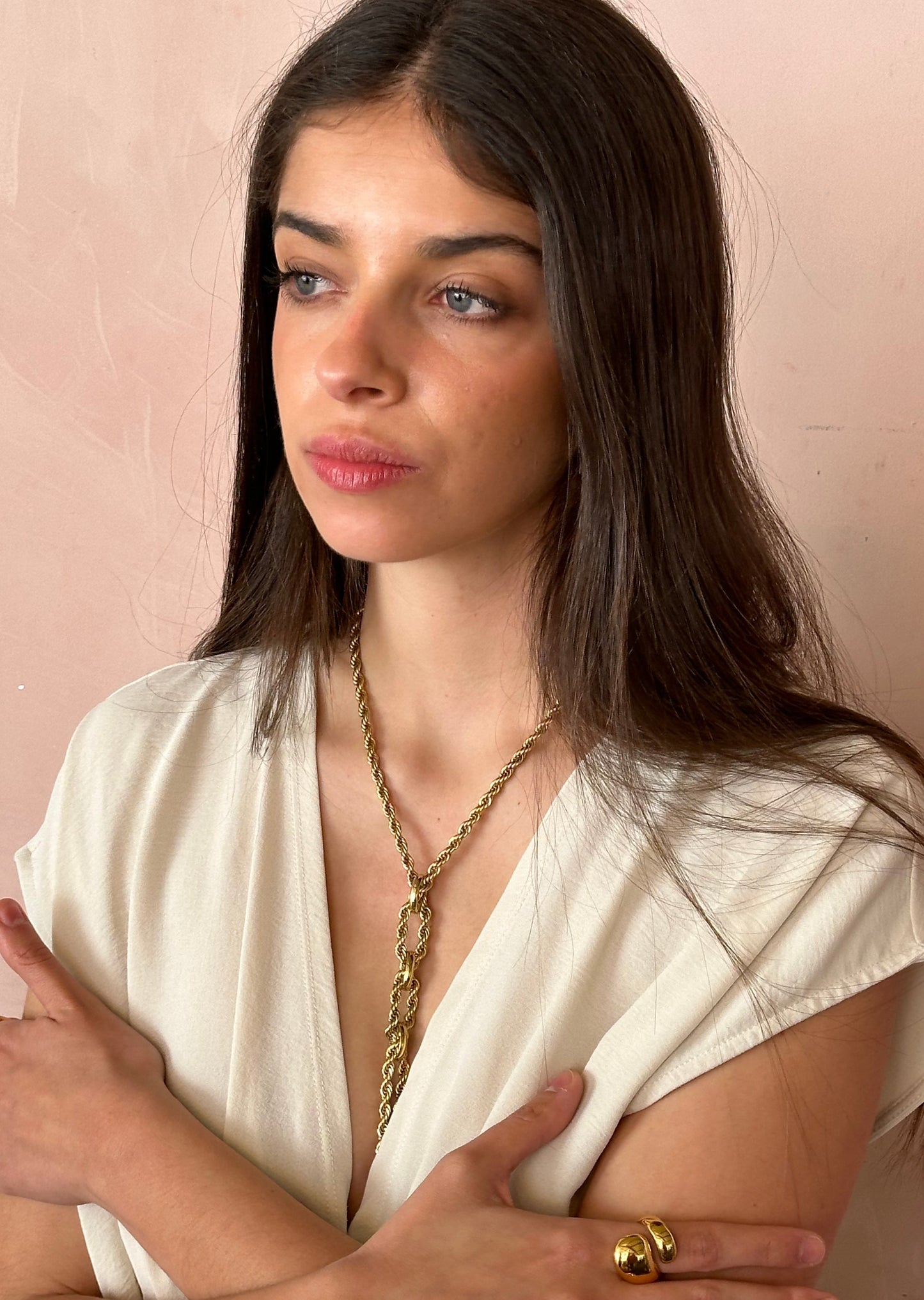COLLAR RIZO ı ORO