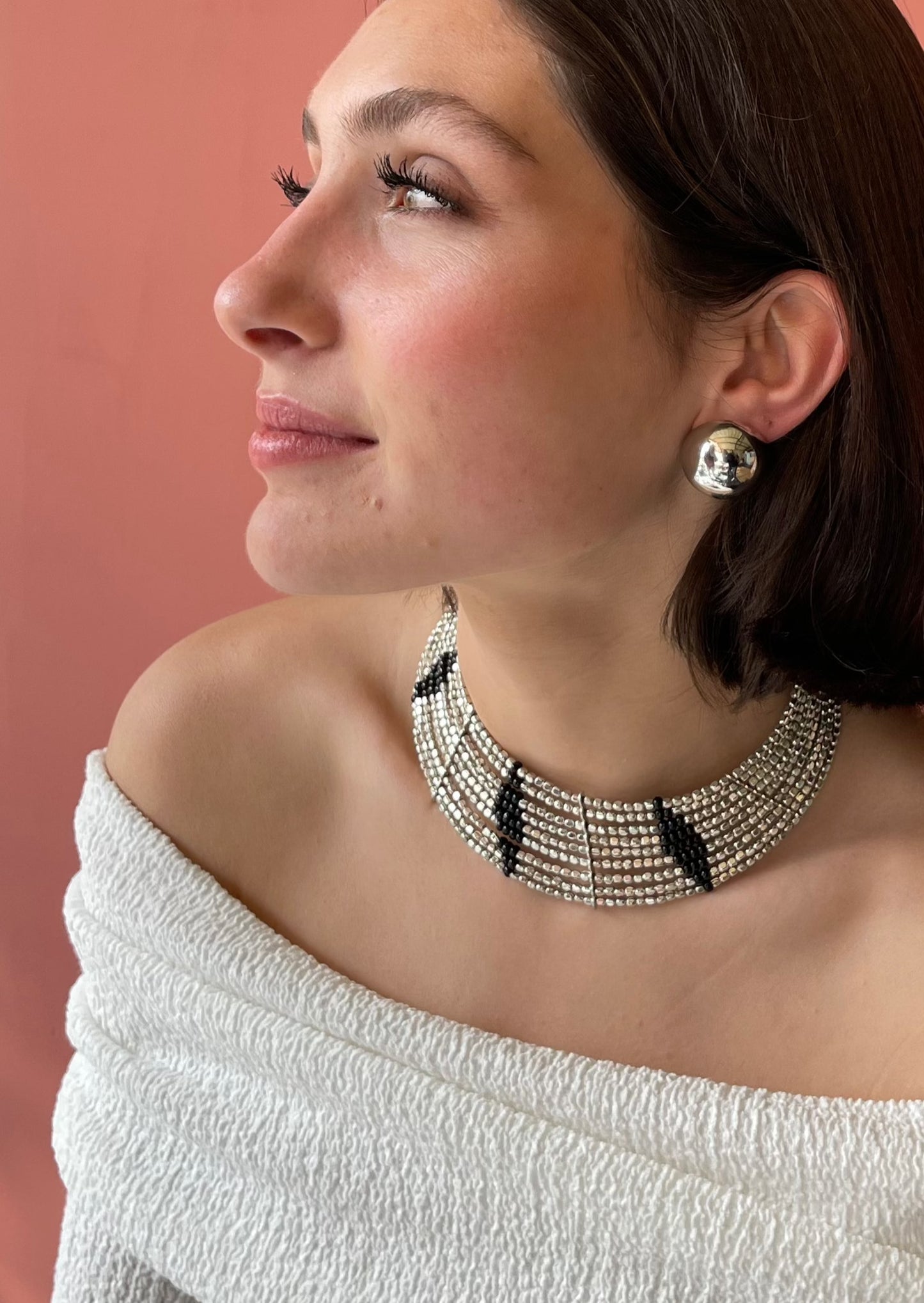 CHOKER ROMBOS ı PLATA