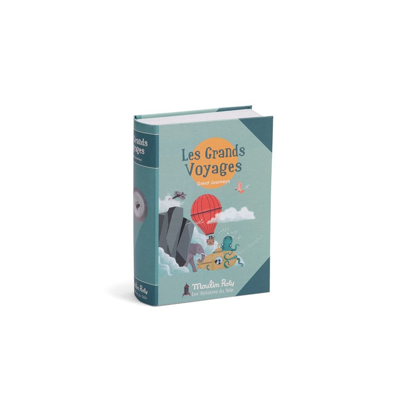 MOULIN ROTY Libro linterna de historias Grandes viajes