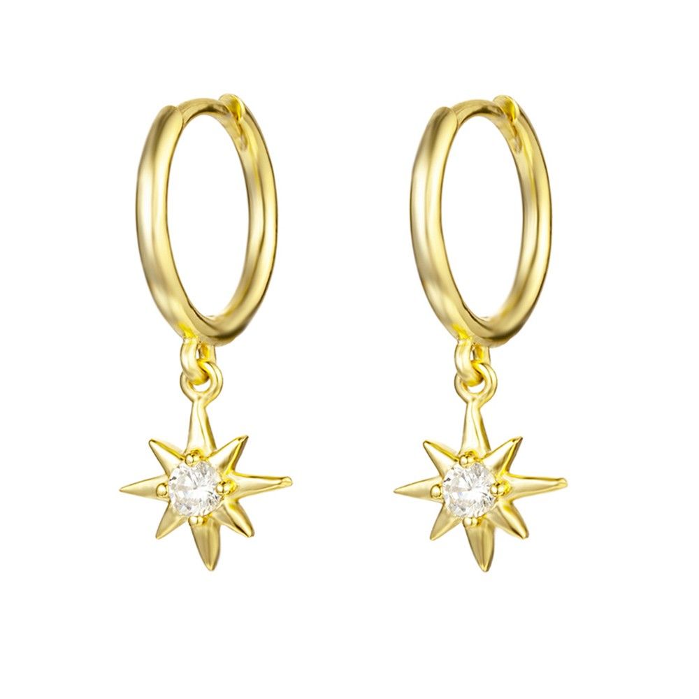 ARO MINI ESTRELLA ı CIRCONITA ı ORO UD.