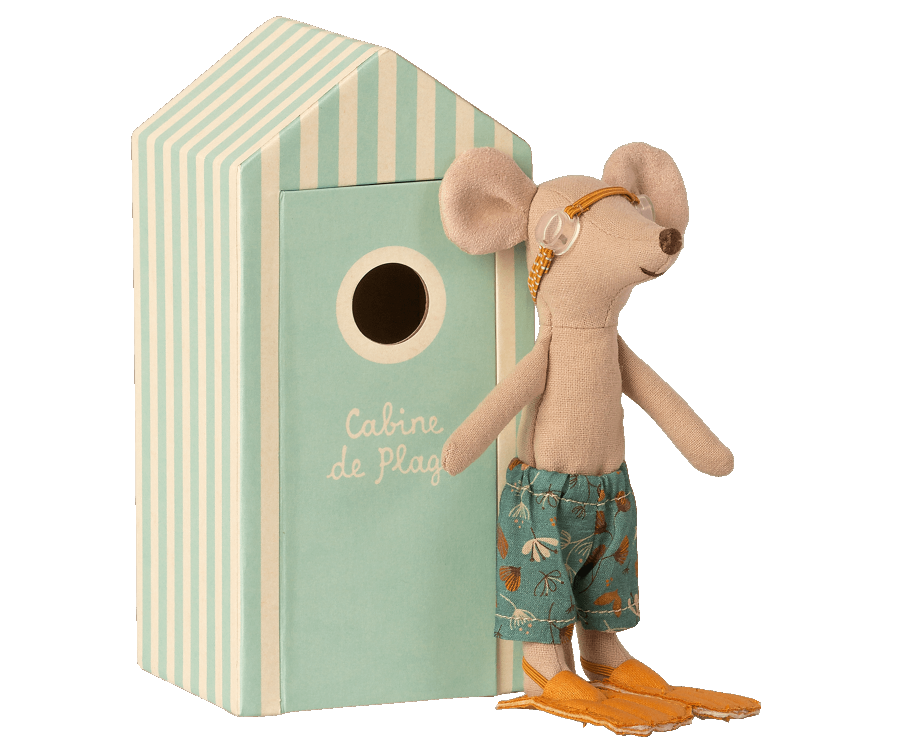 Playa-Beach mice, Big brother in Cabin de Plage MAILEG