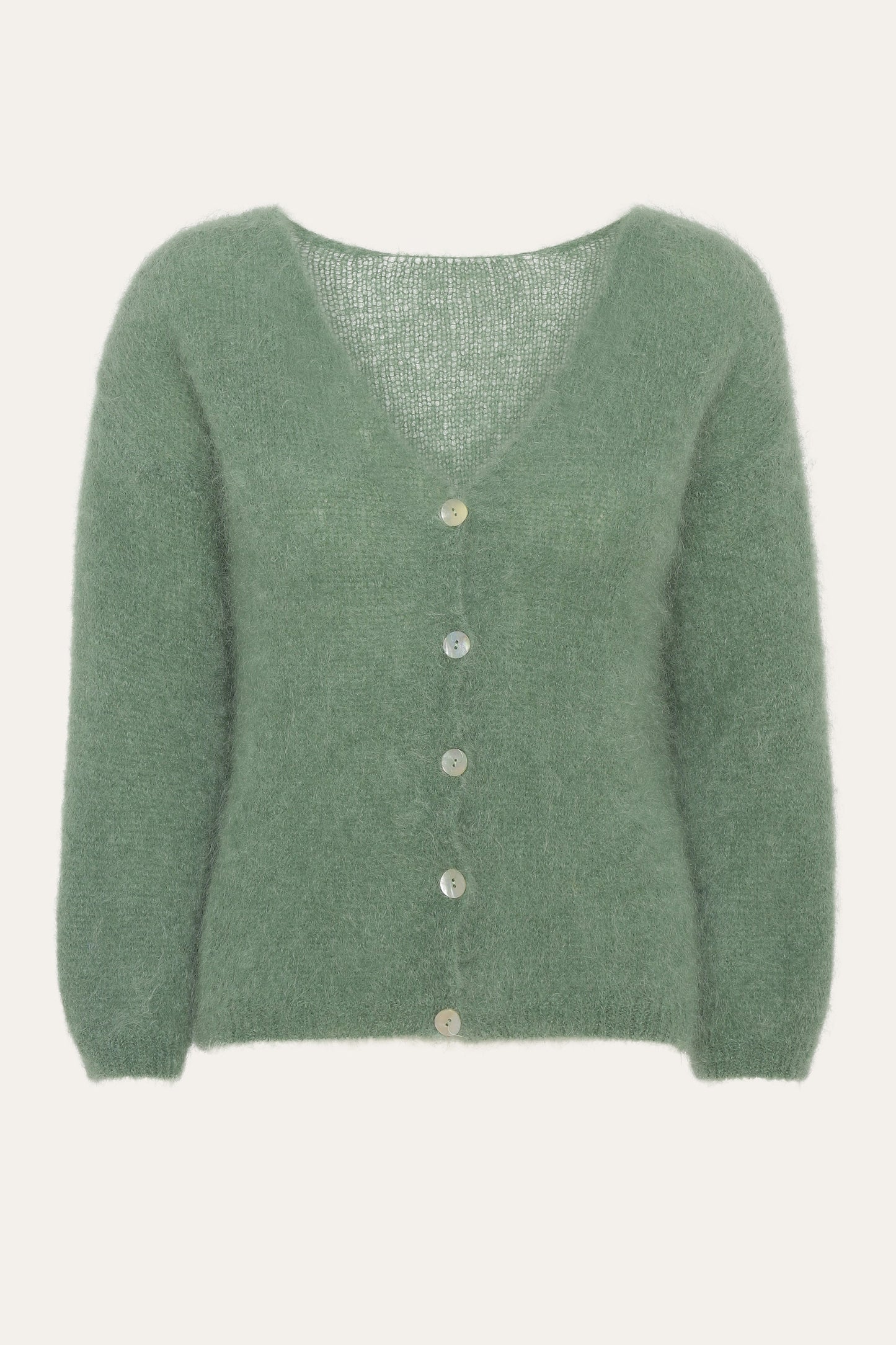 JERSEY VERDE MOHAIR