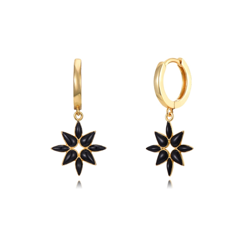 ARO MINI FLOR ı NEGRO ı ORO UD.