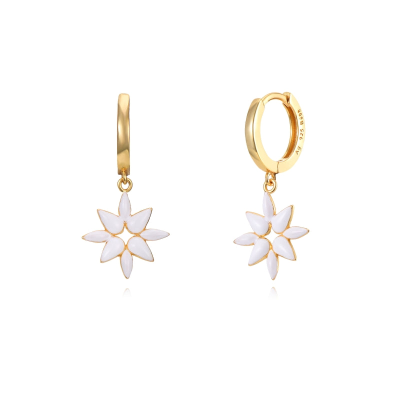 ARO MINI FLOR ı BLANCO ı ORO UD.