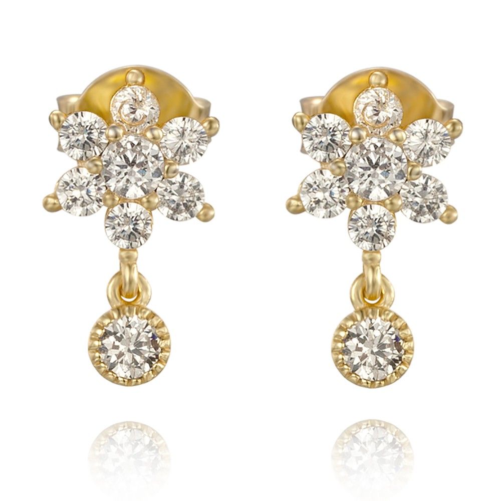 SMALL FLOR ı CIRCONITAS ı ORO UD.