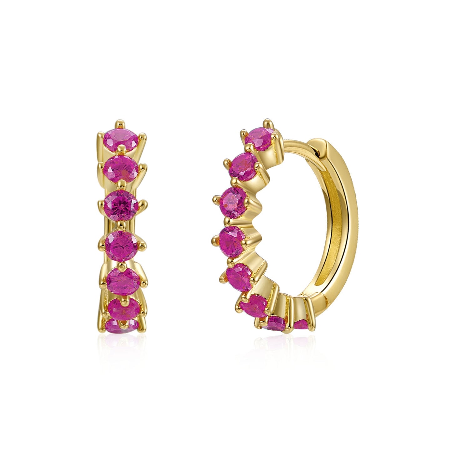 ARO MINI ı CIRCONITA ROSA ı ORO UD.