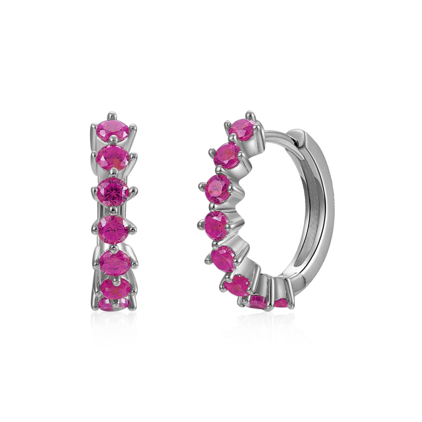 ARO MINI ı CIRCONITA ROSA ı PLATA UD.