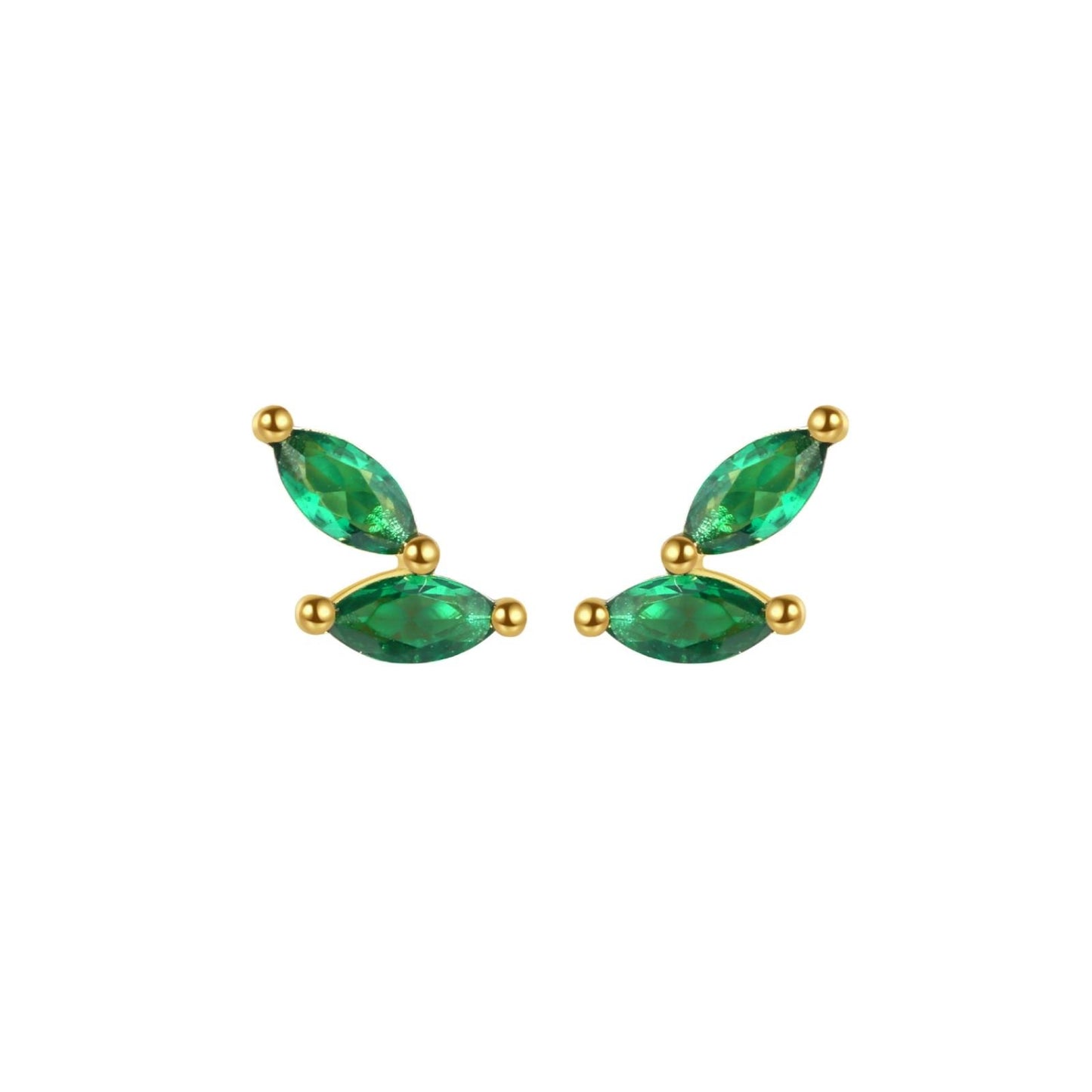 SMALL HOJAS ı CIRCONITA VERDE ı ORO UD.