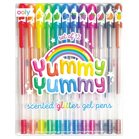 BOLÍGRAFOS DE GEL YUMMY GLITTER