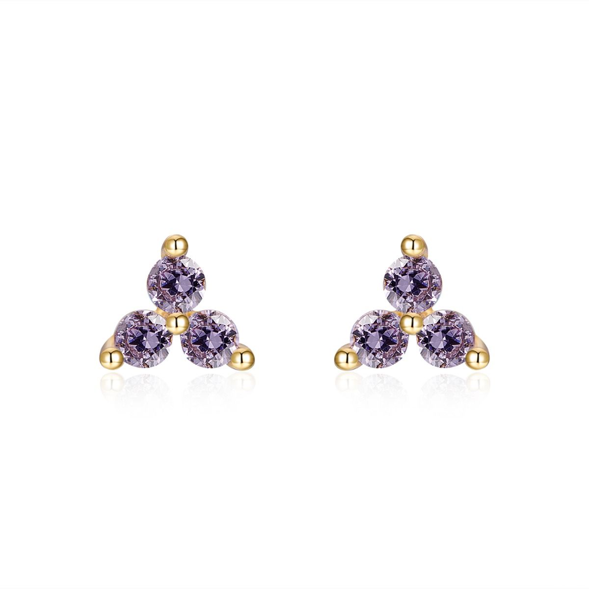SMALL FLOR | CIRCONITAS LILA ı ORO UD.