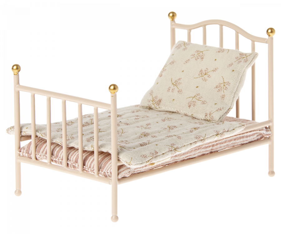 Cama vintage, Ratón - Rosa MAILEG