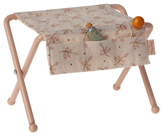 Bebé-Mesa de guardería, Ratón bebé - Rosa MAILEG