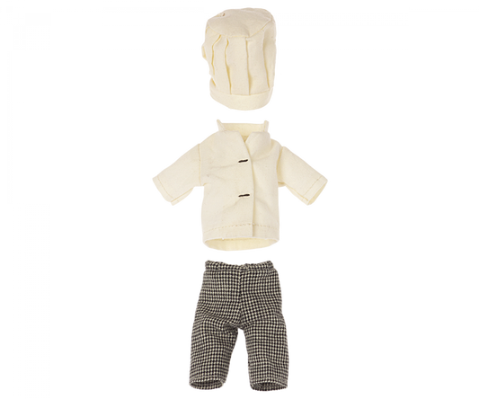 Ropa de cocinero para ratón MAILEG