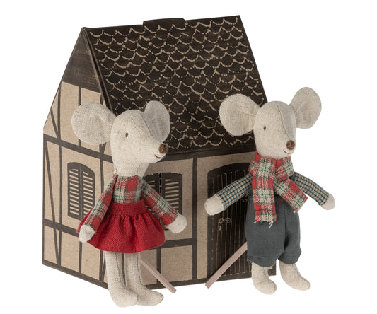 Navidad.Ratones gemelos de invierno, Hermanito/a MAILEG