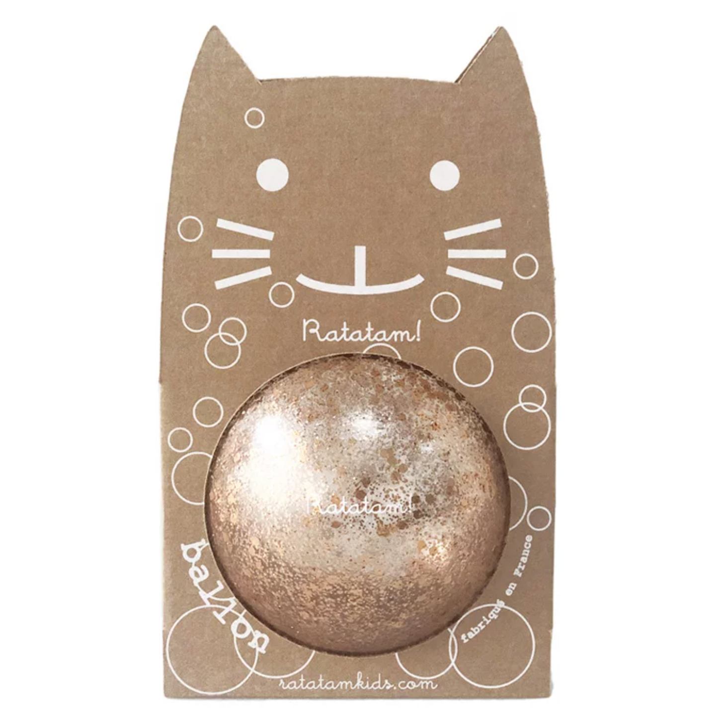 RATATAM Globo gato burbuja cobre 15 cm
