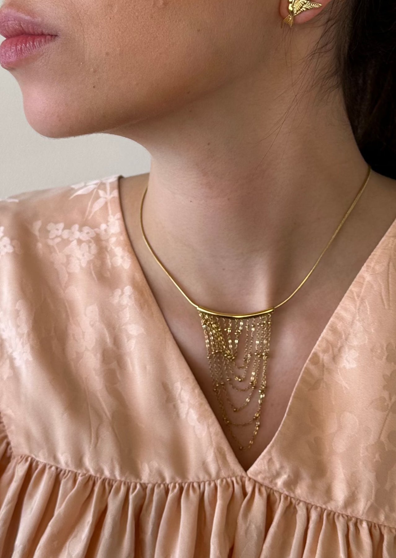 COLLAR MINI ESLABONES | ORO