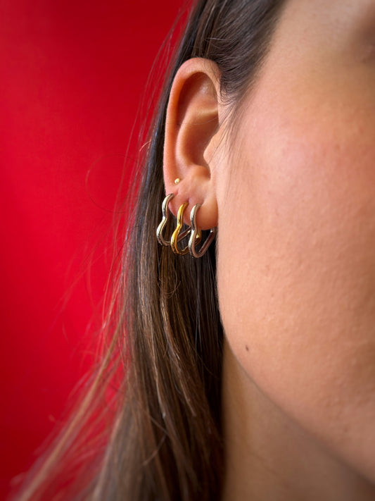Pendientes corazón  ı PAREJA