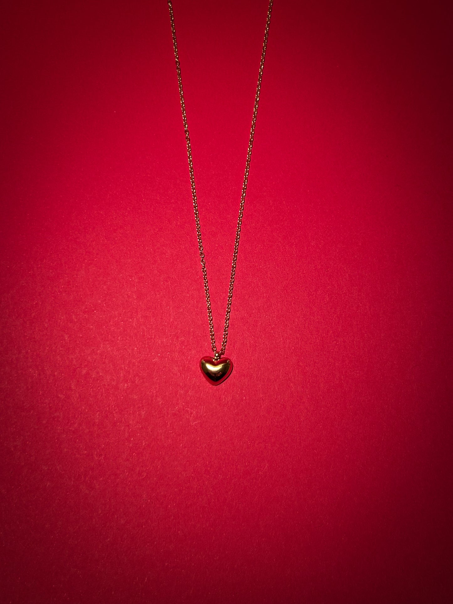 Collar corazón Oro