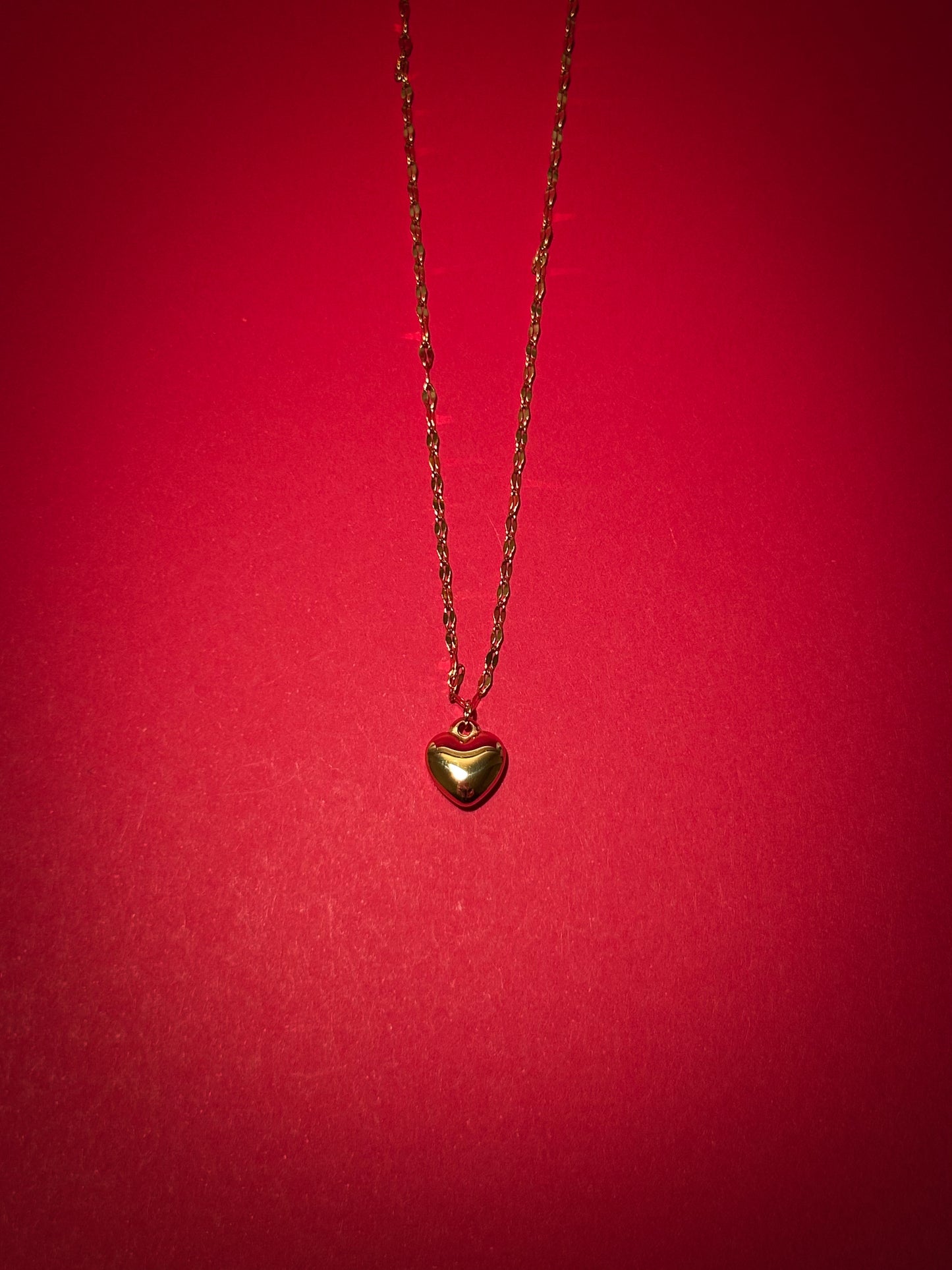 Collar Corazón Oro Cadena Especial