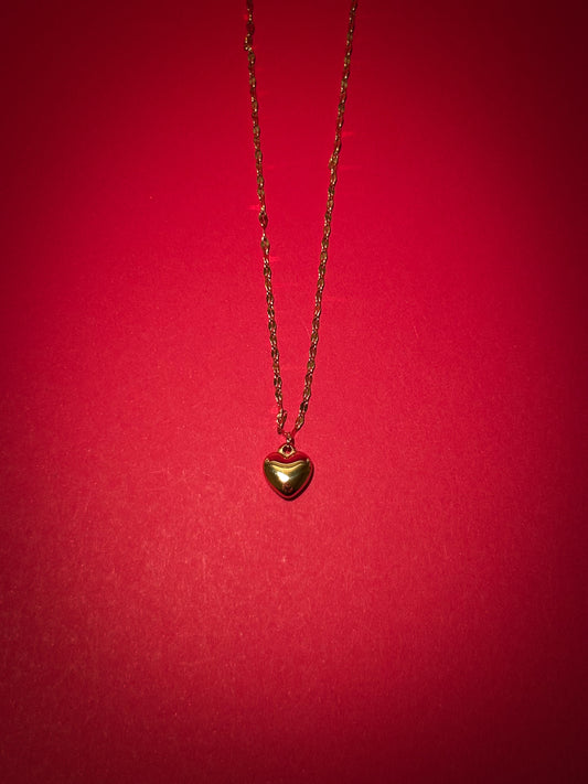 Collar Corazón Oro Cadena Especial