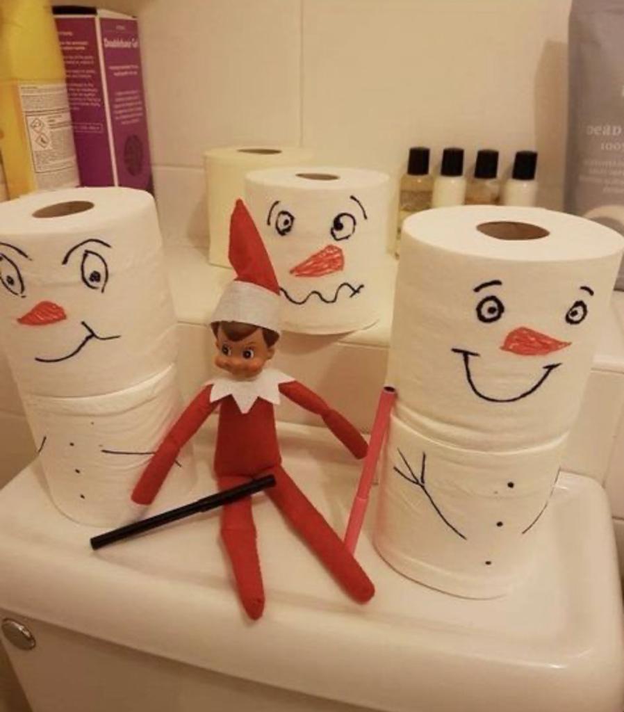 Navidad.ELF ON THE SHELF chica
