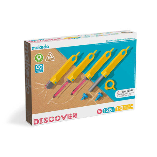 MAKEDO DISCOVER Kit de 126pcs