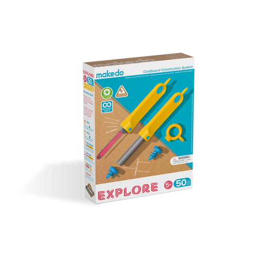 MAKEDO EXPLORE Kit de 50pcs