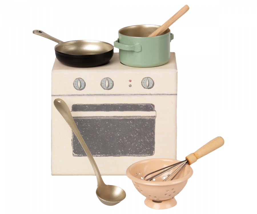 Juego de cocina en miniatura MAILEG