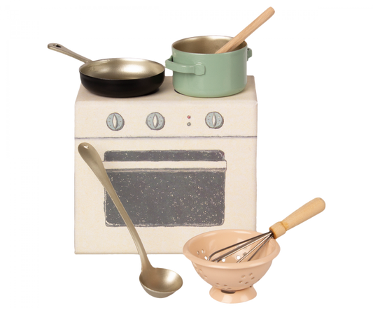Juego de cocina en miniatura MAILEG