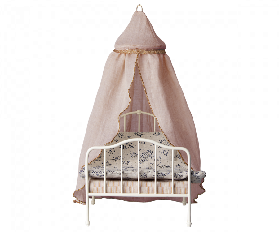 Dosel de cama en miniatura - rosa MAILEG