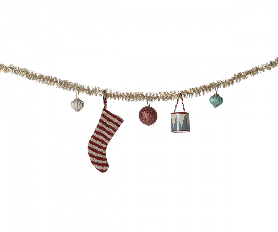 Guirnalda de Navidad Pequeña - Oro MAILEG