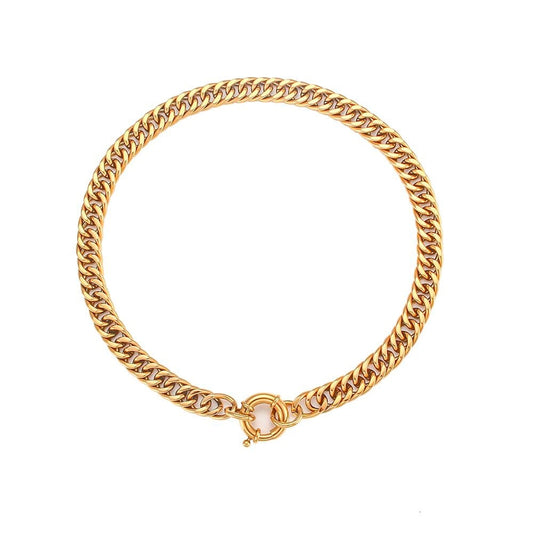 COLLAR ESLABÓN ı 40CM ı ORO