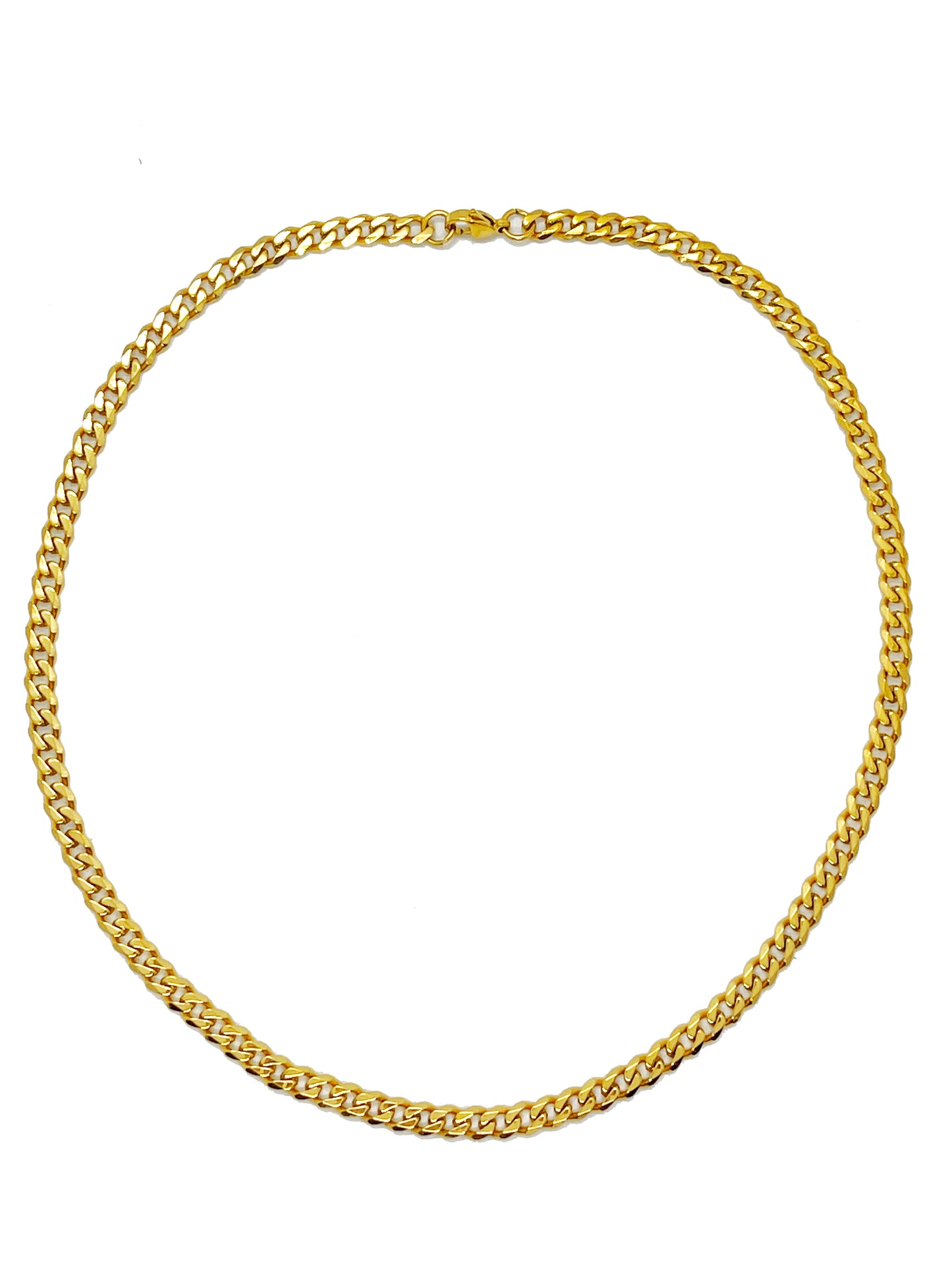 GARGANTILLA CADENA ESLABONES 5MM 45CM ı ORO