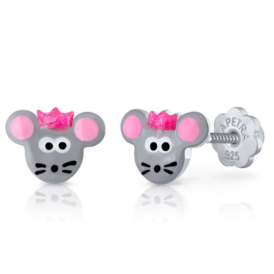 PENDIENTES RATÓN ı NIÑA