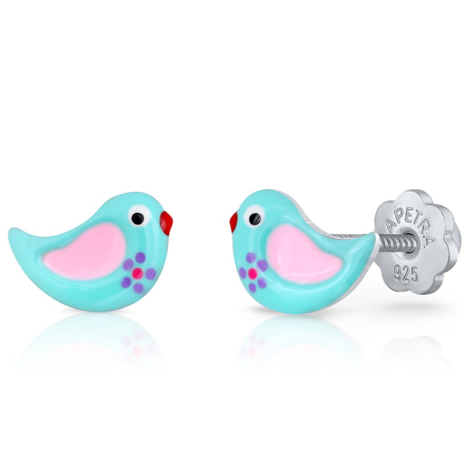 PENDIENTES PÁJARO ı NIÑA