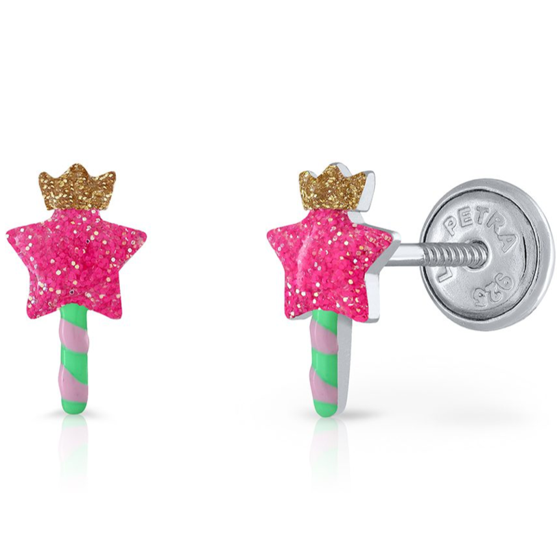 PENDIENTES VARITA MÁGICA ı NIÑA