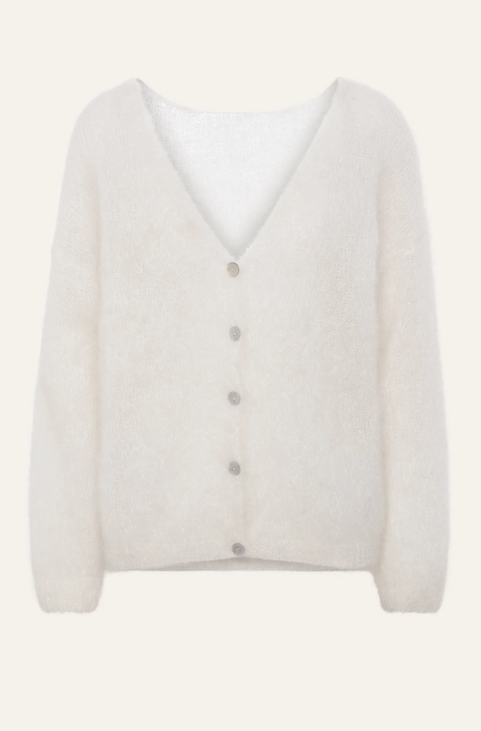 JERSEY BLANCO MOHAIR